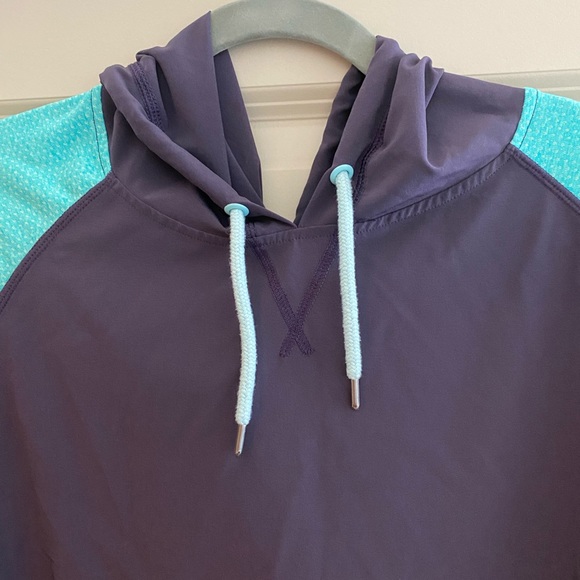 Heidi Klum for New Balance purple/teal hoodie, size M - Picture 4 of 5